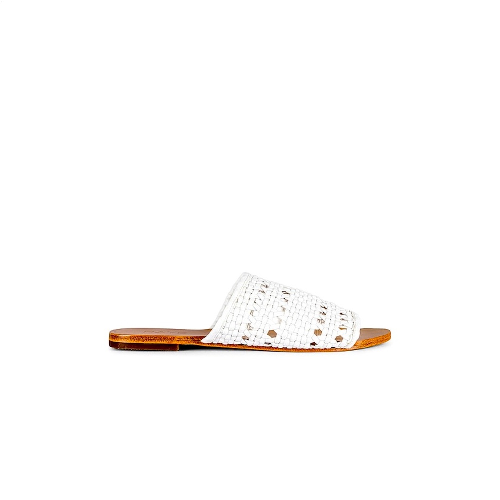 Raye woven slides